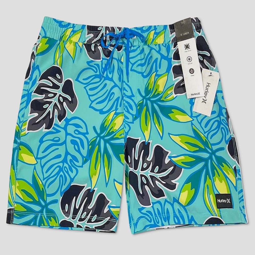 Hurley Cannonball Volley Board Shorts - NWT Mens Size XL Multi - #44806-F9